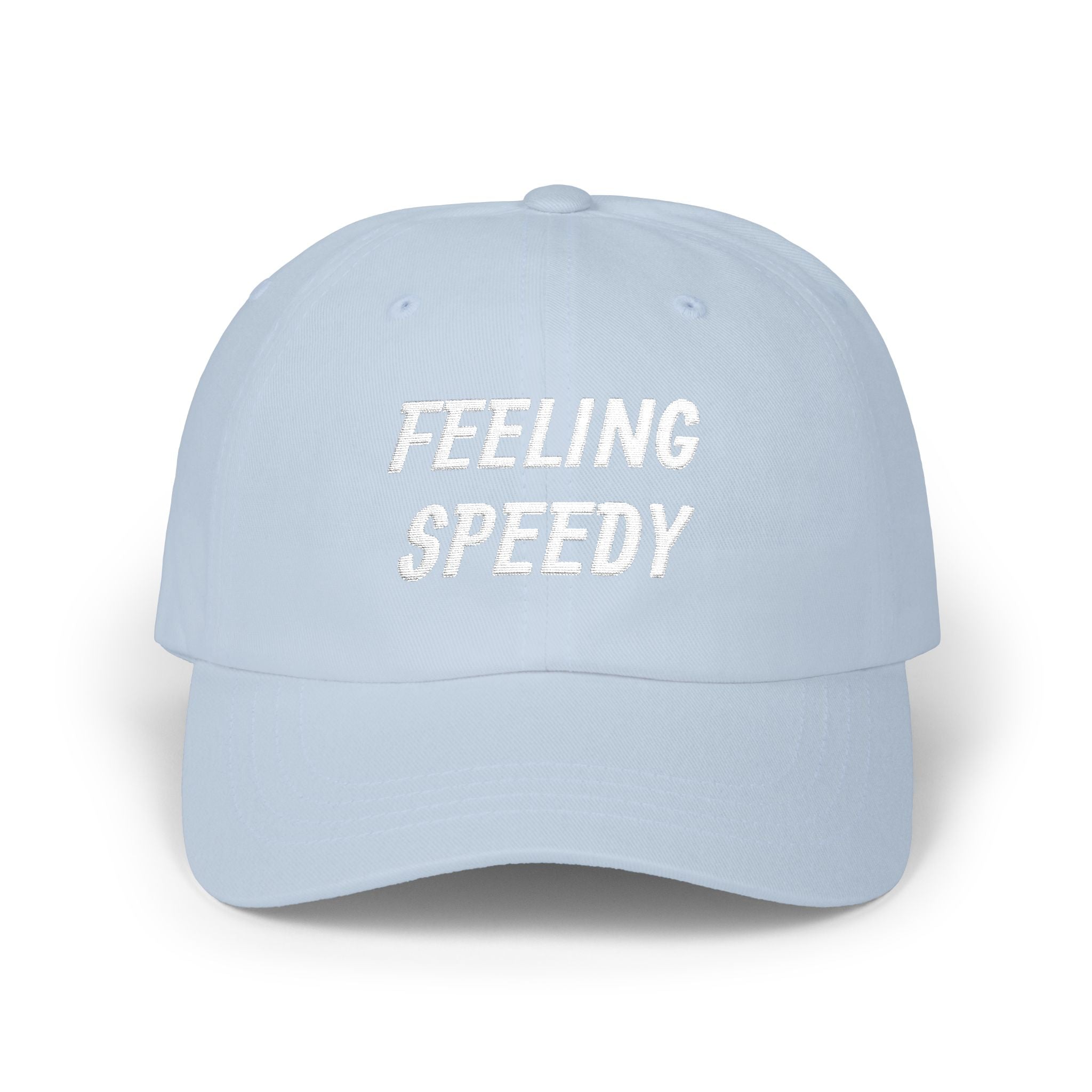 Feeling Speedy Dad Cap | Embroidered Racing Script Hat