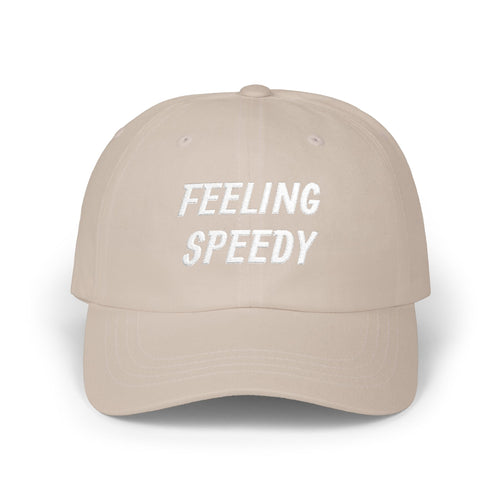Feeling Speedy Dad Cap | Embroidered Racing Script Hat