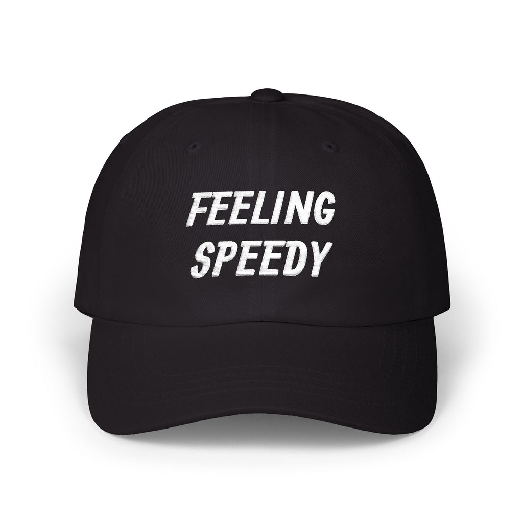 Feeling Speedy Dad Cap | Embroidered Racing Script Hat